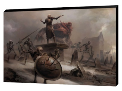 Obraz na płótnie DIABLO IV ARMY OF THE UNDEAD, rozmiar 14x20 cali