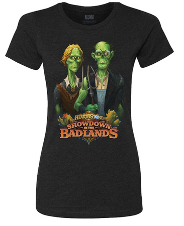 Koszulka T-SHIRT BLIZZCON 2023 HEARTHSTONE, czarna, damska, rozmiar M