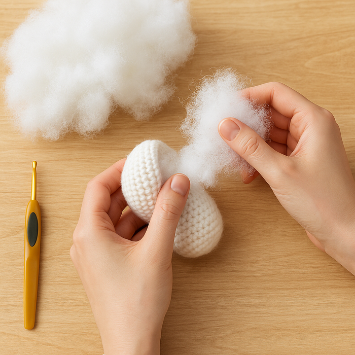 Wypełnienie do maskotek poduszek Sztuczny puch 1kg 100% Poliester