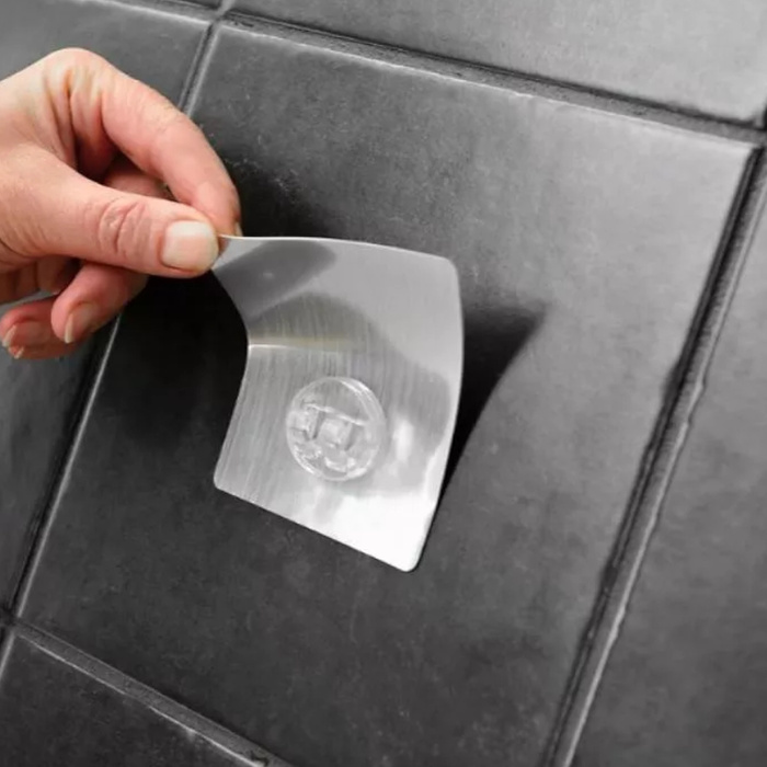 Uchwyt samoprzylepny łazienkowy Bestlock Magic Compactor