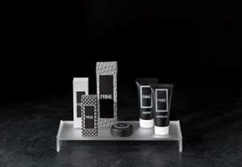 Stojak akrylowy "U"  25x12x3 h cm