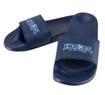 Klapki męskie HEROES OF THE STORM, granatowe, rozmiar 5/6