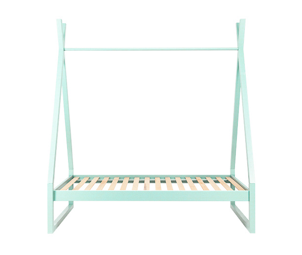 Łóżko dziecięce 160x70 błękitny