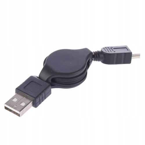 Mysz optyczna z kalkulatorem Zwijany kabel USB