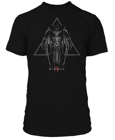 Koszulka T-SHIRT DIABLO IV JINX BACK FROM DARKNESS, czarna męska, rozmiar L