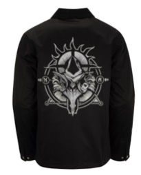 Kurtka DIABLO IV ARCHENGEL, męska, czarna, rozmiar M