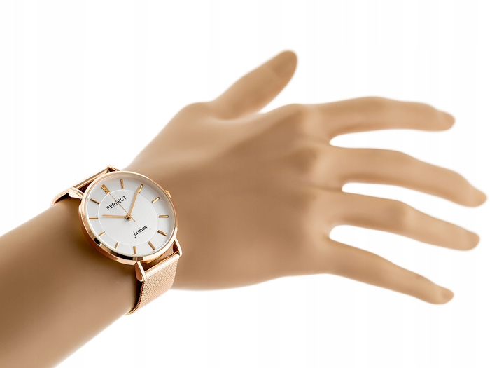 ZEGAREK Damski PERFECT F352-08 Złoty Bransoletka