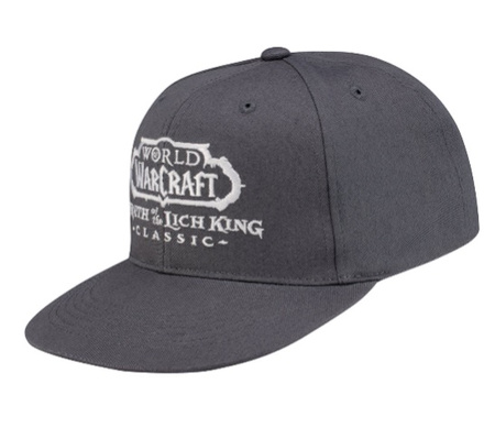 Czapka z daszkiem WORLD OF WARCRAFT WRATH OF THE LICH, szara