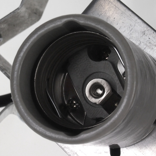 Gniazdo ceramiczne E40 + kabel 4m wtyk C14 + Odbłyśnik + El. Montażowe