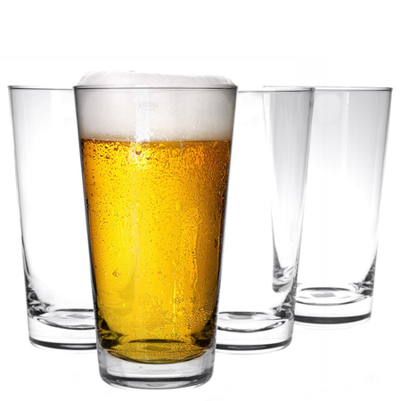 Komplet szklanek do piwa, napojów 4 szt. 700 ml POLSKIE