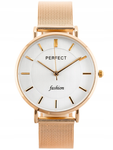 ZEGAREK Damski PERFECT F352-08 Złoty Bransoletka