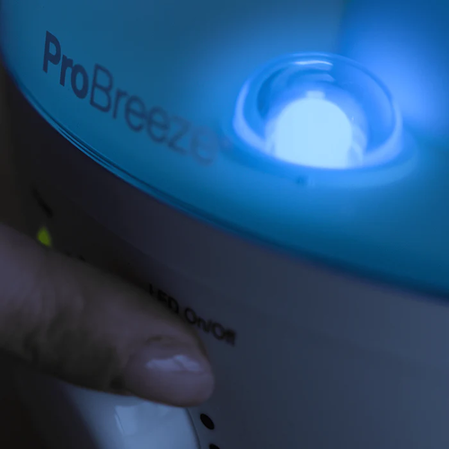 (Amazon B) Pro Breeze 3,8-litrowy Ultradźwiękowy Nawilżacz Powietrza z Dyfuzorem Aromatów