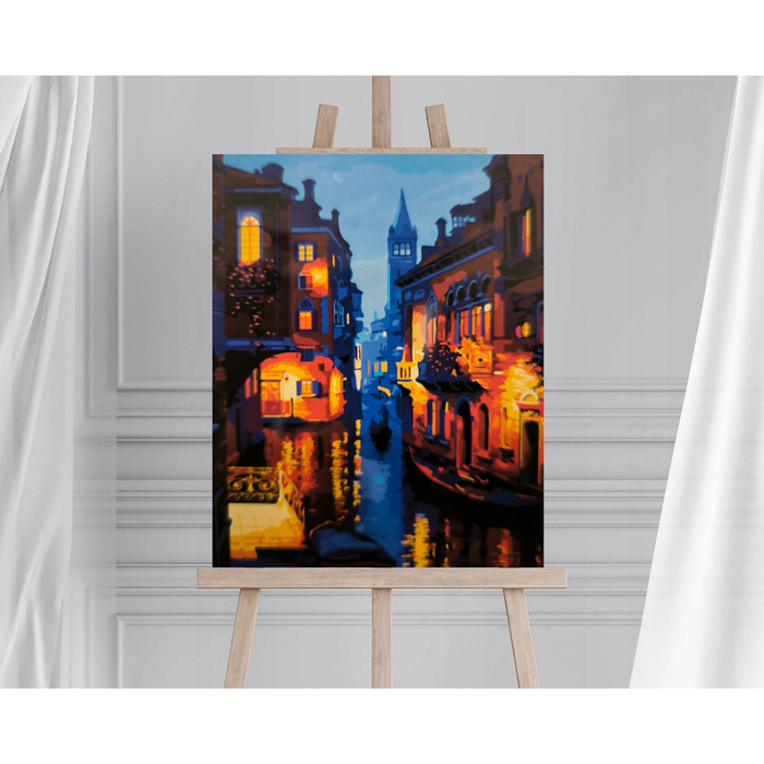 Malowanie po numerach 40x50 cm na ramie Venezia