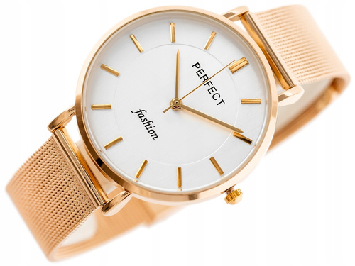 ZEGAREK Damski PERFECT F352-08 Złoty Bransoletka