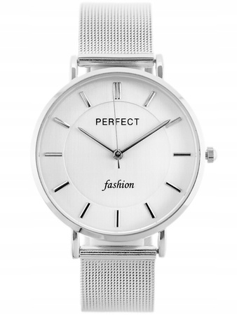 ZEGAREK Damski PERFECT F352-01 Srebrny Bransoletka