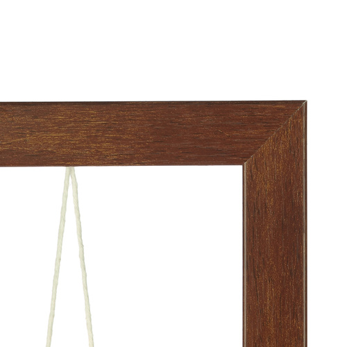 Ramka na Zdjęcia Sznurkowa Klamerki 54x44 cm Orzech