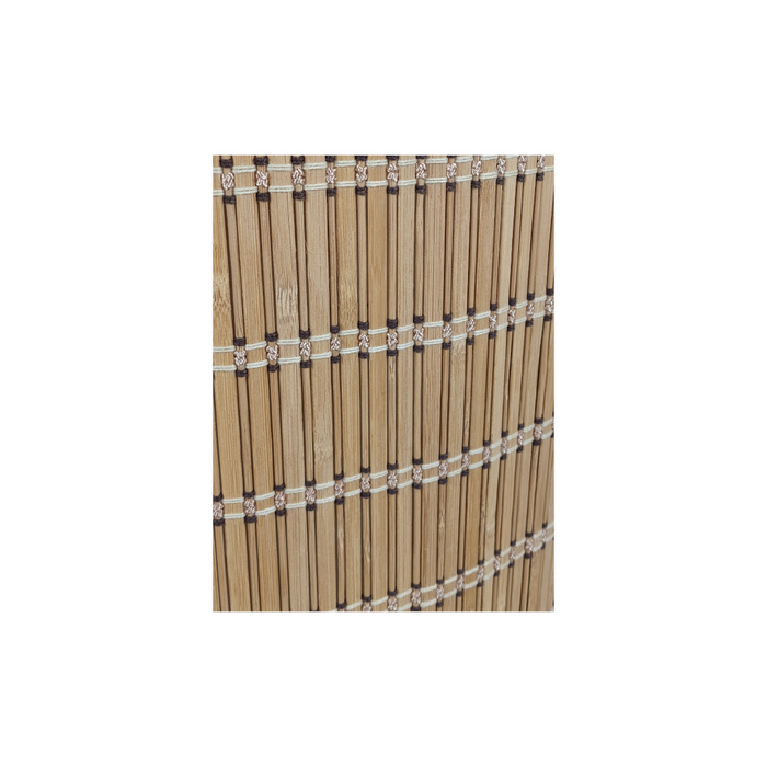 Okrągły bambusowy kosz na pranie 40x61 cm