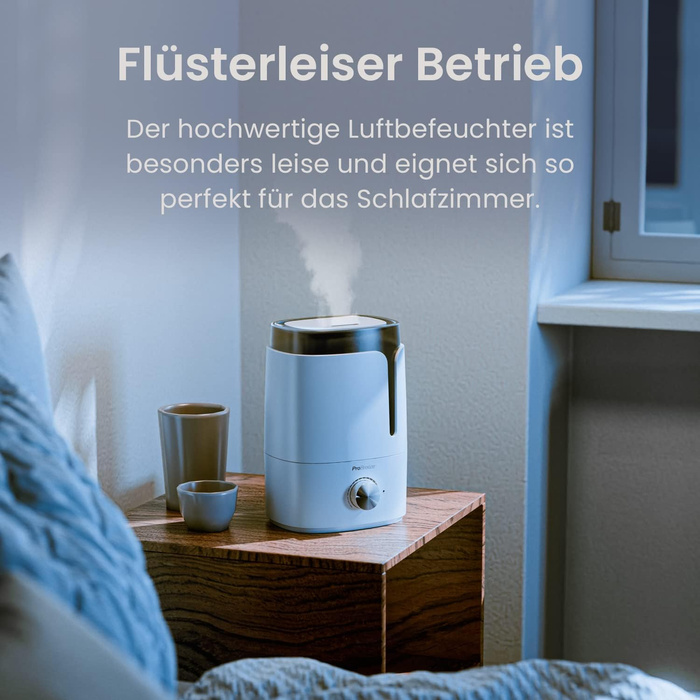 (Amazon B) Nawilżacz powietrza ultradźwiękowy Cool Mist o pojemności 3,5 l z dyfuzorem aromatu