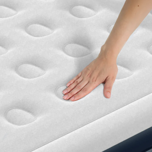 (Amazon B) Active Era Premium Materac dmuchany samopompujący Łóżko Dmuchane Double 203x152x50 cm z Pompką