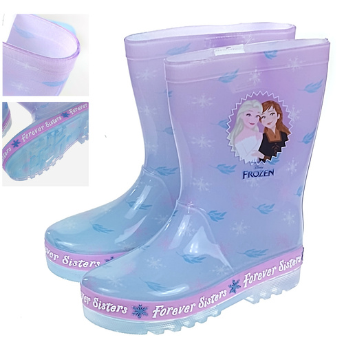 Kalosze - Rainboots FROZEN sisters rozmiar 28