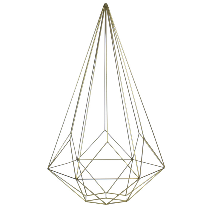 Ozdoba do ogrodu pokoju Metalowa DIAMENT LOFT MODERN 90 cm