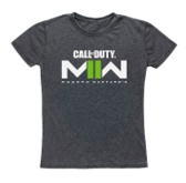 Koszulka T-SHIRT MOFERN WARFARE, damska, grafitowa, rozmiar L