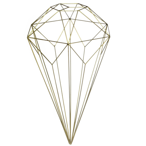 Ozdoba do ogrodu pokoju Metalowa DIAMENT LOFT MODERN 90 cm