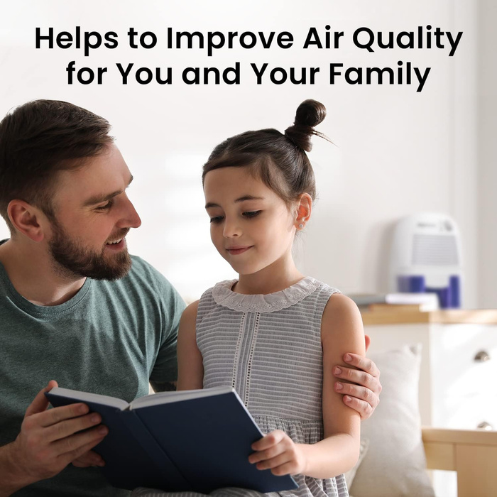 Pro Breeze 500ml Premium Osuszacz Powietrza - Ultra Cicha Technologia Peltiera