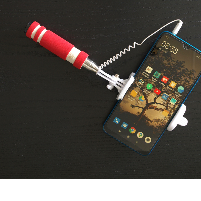 KIJEK DO SELFIE Do Smartfona Telefonu 60 cm MIĘKKI CHWYT