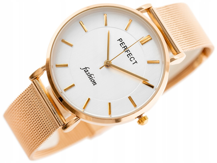 ZEGAREK Damski PERFECT F352-08 Złoty Bransoletka