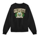 Bluza bez kaptura CREWNAECK COD Alma Mater, męska, czarna, rozmiar XL
