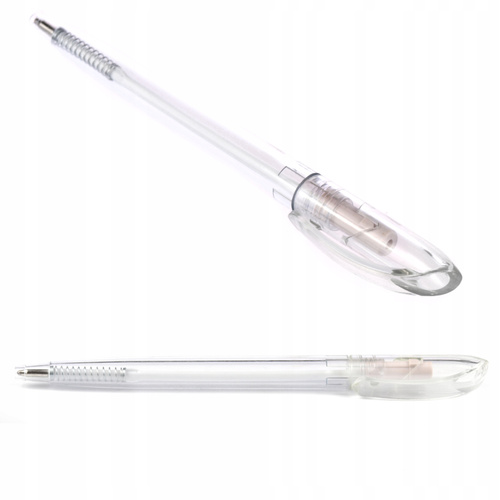 Zestaw 10xDługopis plastikowy z niebieskim wkładem