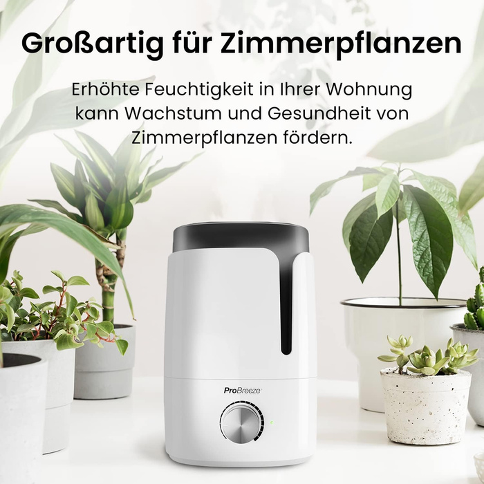 (Amazon B) Nawilżacz powietrza ultradźwiękowy Cool Mist o pojemności 3,5 l z dyfuzorem aromatu