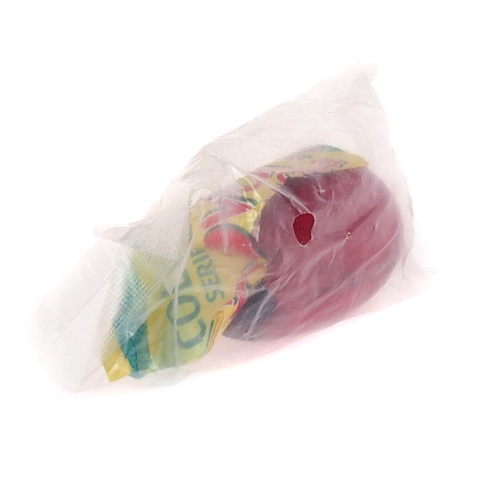 Pojemnik na wykałaczki, czerwony