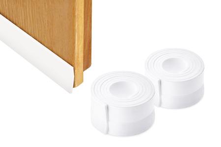 Uszczelka do drzwi 2 szt., biała WENKO