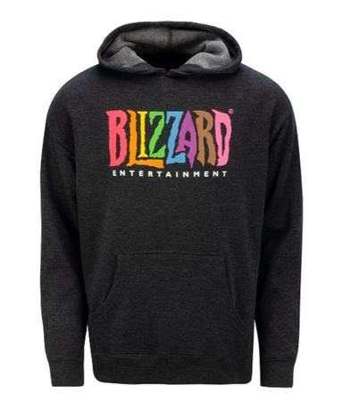 Bluza BLIZZARD RAINBOW LOGO męska czarna XL