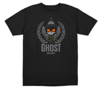 Koszulka T-SHIRT CALL OF DUTY CHIBI GHOST, popielata, męska, rozmiar XL