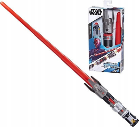 Miecz świetlny STAR WARS Lightsaber Force Extenable Assorted Darth Maul