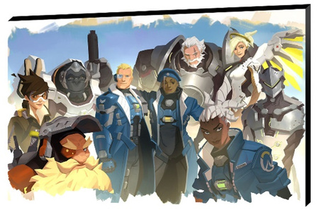 Obraz na płótnie OVERWATCH SOJOURN ORIGIN STORY SERIA 4