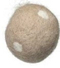 Wełniana kula dekoracyjna 4,5cm, beżowy