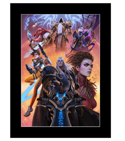 Plakat BLIZZARD Forging Worlds 14x20 cali