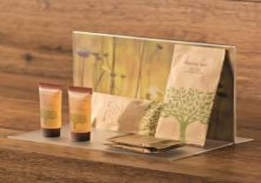 Stojak akrylowy "T"  25x17x15 h cm