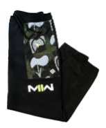 Spodnie dresowe MODERN WARFARE, męskie, czarne, rozmiar 2XL