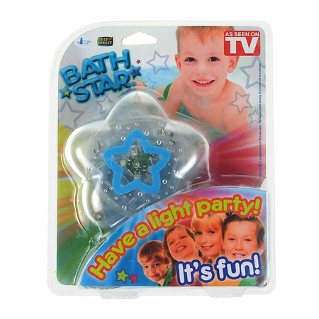 Lampka gwiazda, zabawka dla dzieci do wanny