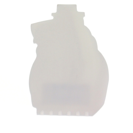 Skrobaczka do szyb 9x13,5 cm biała