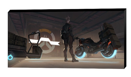 Obraz na płótnie OVERWATCH SOJOURN ORIGIN STORY SERIA 3