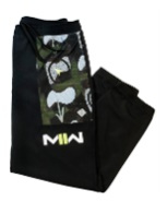 Spodnie dresowe MODERN WARFARE, męskie, czarne, rozmiar S