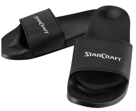 Klapki męskie STARCRAFT, czarne, rozmiar 13/14