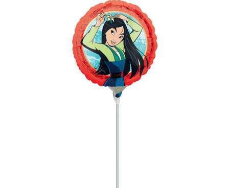 Balon foliowy 9" Mulan, okrągły A20, luzem