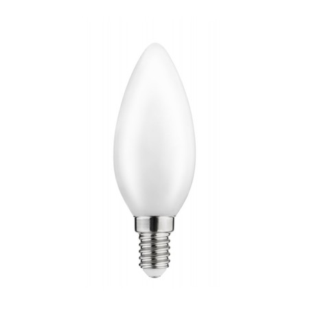 Źródło światła LED,FILAMENT MLECZNY, C35, 4000K, E14, 4W, 420lm, AC220-240V/50-60Hz, RA>80, 360°